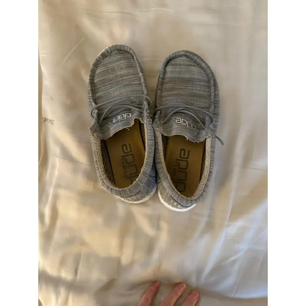 Hey Dude light grey  size 5